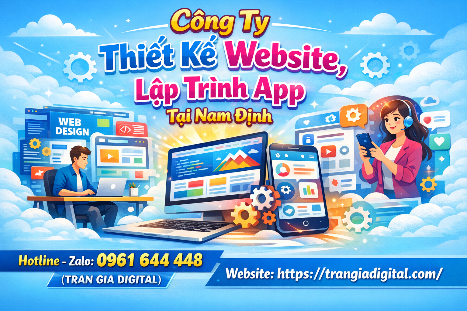 Công ty thiết kế website, Lập Trình App tại Nam Định 